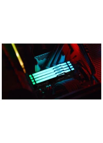 Модуль памяти для компьютера (ex.HyperX) (KF556C36BBE2A-32) Kingston FURY DDR5 32GB 5600 MHz Beast RGB Black (389701667)