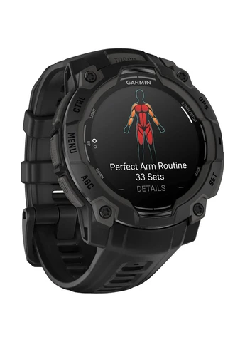 Смарт-годинник Instinct 3 AMOLED 45mm Black with Black Band (010-02936-00) [125556] Garmin (400041114)