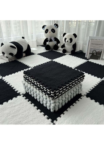 М'яке підлогове покриття килимок-пазл 30*30 см чорний (NR0284_5) No Brand (372126391)