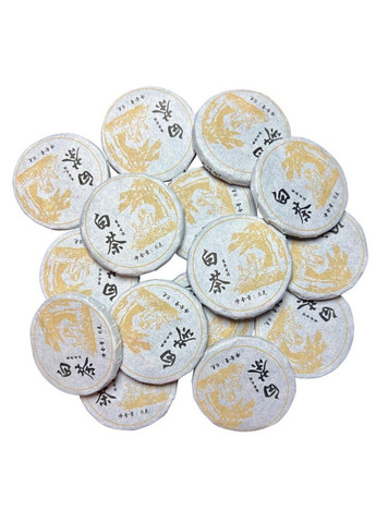 Белый выдержанный чай Чаеман премиум, Набор 10 шт по 6 г No Brand (336386027)