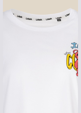Футболка с принтом женская P-WB02340 Белый shop (2000990462800) LAWA - (316003149)