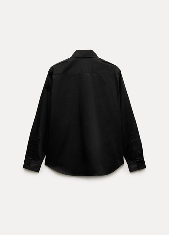 Черное демисезонное Рубашка Zara