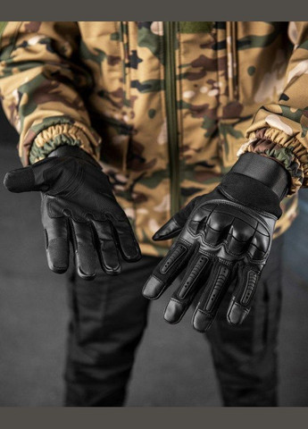 Тактичні рукавички Ultra Protect Black XL No Brand (289872528)