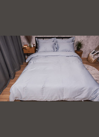 Комплект постільної білизни Satin Premium King Size 220x240 наволочки 4х70х70 (MS-820003854) Moon&Star Skyline (288043463)