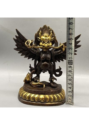 Мідна металева фігурка статуетка Будда-покровитель Бог-птиц Гаруда No Brand (325814972)