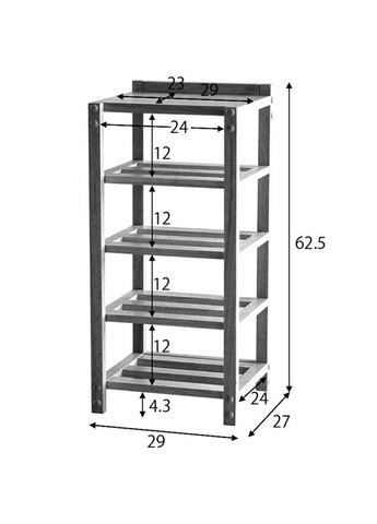 Тапочница из дерева Вертебуа капучино (ТПЧ-000609) No Brand (327849226)