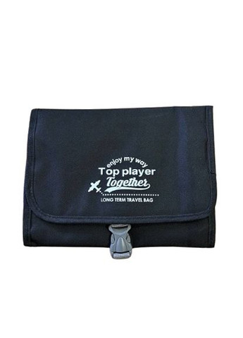 Дорожня сумка для туалетного приладдя косметичка для подорожей оргайнайзер Black KT6004202 Solve (305743423)