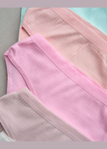 Жіночі трусики тижневки в рубчик – комплект 7 пар Nicoletta (340277077)