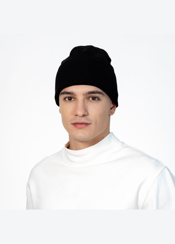 Шапка по голове мужская хлопок черная MARCUS 965-011 LuckyLOOK 965-011M (322789411)