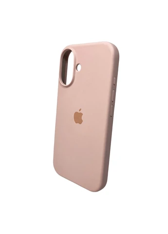 Чохол для смартфона Silicone Full Case AA for Apple iPhone 16 15,Pink Sand No Brand Open Cam (378306431)
