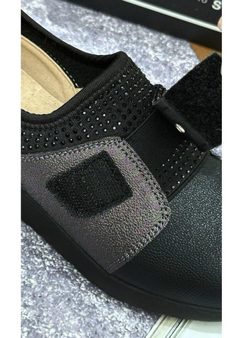 Мокасини дитячі чорні Lilin Shoes (305847633)