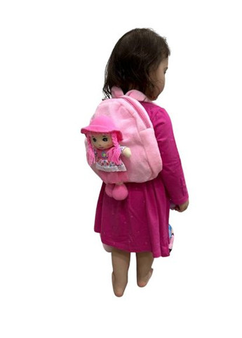 Детский мягкий рюкзак-игрушка Куколка Metr+ (307499843)