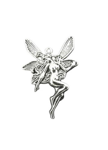 Підвіска Кулон фея Античне срібло 22 мм x 15 мм 201281 Finding (327890819)
