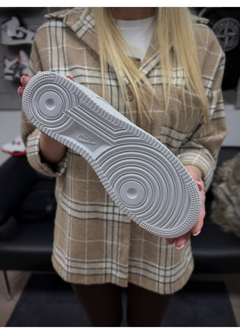 Белые зимние мужские кроссовки No Brand