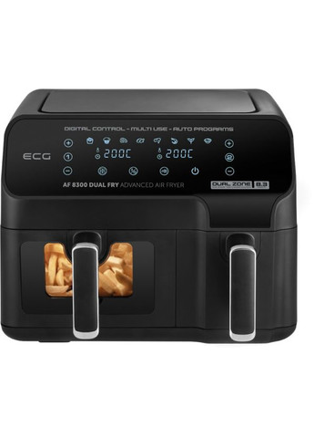 Аерофритюрниця EСG Dual Fry AF-8300 2700 Вт ECG (364110146)