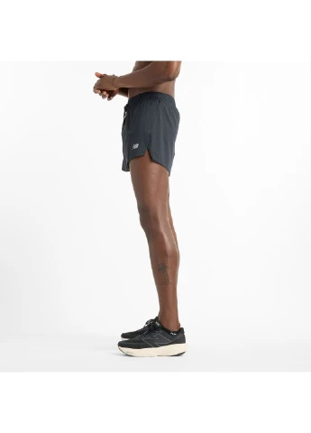 Чоловічі чорні шорти RC Ultra Light Split Short 3" 46 (S) (MS51283BK) New Balance MS51283 (392840560)