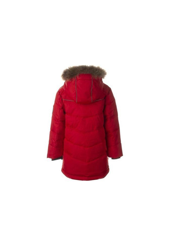 Красная зимняя куртка moody 1 17470155 красный 116 (4741468801315) Huppa