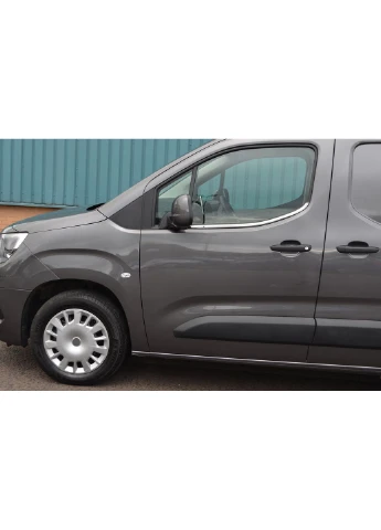 Окантовка окон (2 шт, нерж.) для Citroen Berlingo/Multispace 2019- гг Omsa (389061108)