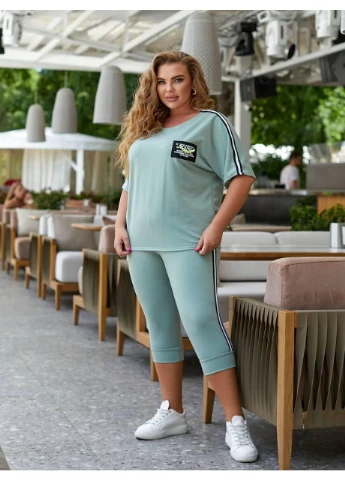 Женские костюмы батал No Brand (387008804)