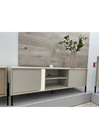 Тумба под телевизор Даст / Dast 2-дверная 2D/153 Беж (PFH-091009) Perfect Home (374378264)