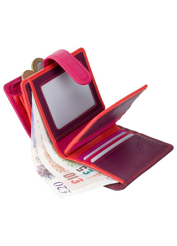 Фіолетовий гаманець жіночий RB40 PLUM M Bali c RFID (Plum Multi) Visconti (303830971)