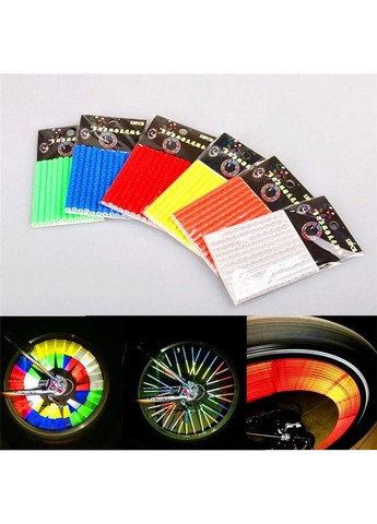 Катафот на шприх велосипеда -001, 12 шт. червоний FGT (361075637)