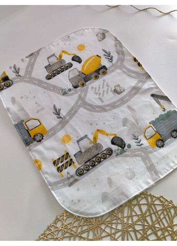 Непромокаемые салфетки для срыгивания новорожденных, размер 27*32 No Brand (372459257)