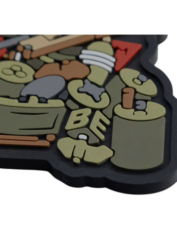 ПВХ Патч (шеврон) "Сапер" (7612) Dobroznak (367853875)