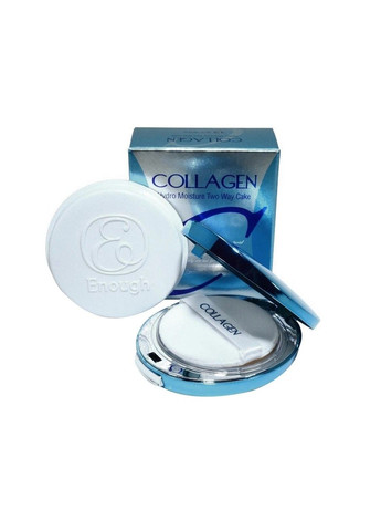 Тональний кушон Колаген Collagen Aqua Air Cushion SPF50+ PA+++ (13) 15 г ENOUGH (289134679)