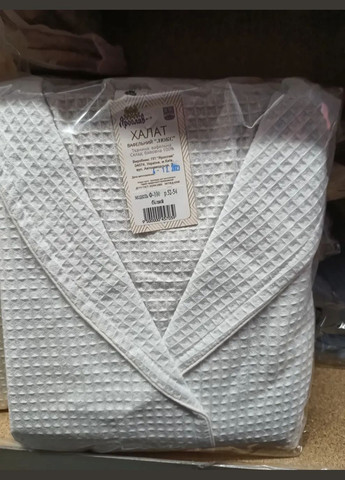 Халат вафельний люкс молочний від виробника 48/50 Україна Ярослав (314922947)