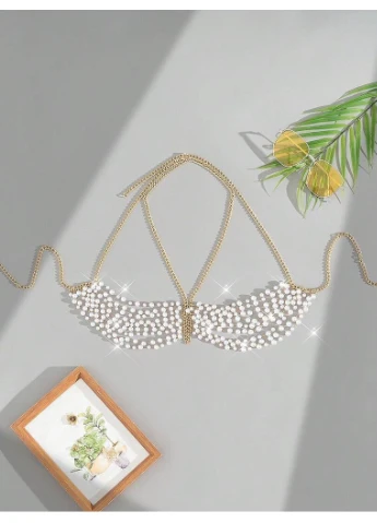 Белый летний купальник SHEIN
