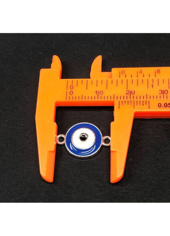 Конектор "Талісман вічко" 12х16 мм, колір Сталь Plus-plus (352744345)