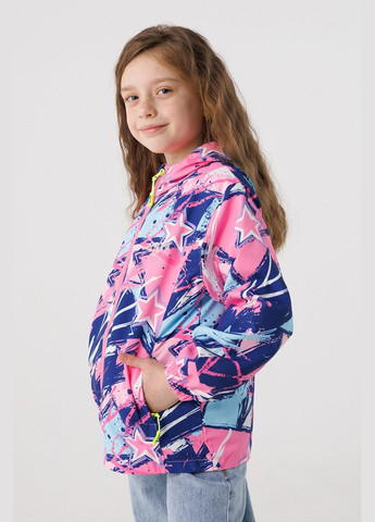 Комбинированная демисезонная ветровка Dinomin