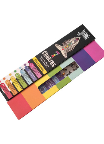 Аромапалички Tribal Soul Incense - 7 Chakras with Message Card No Brand (298996623)