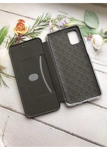 Чохол-книжка чорний з малюнком на Samsung Galaxy M51 Куромі (принт 390) Creative (360681462)