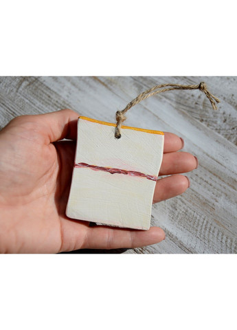 Набір Дерев'яних підвісок - сувенір "Бочок і сало" Lucy Kozyra (367080325)