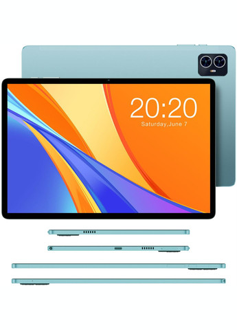 Планшет M50 8/128GB 4G Dual Sim Aqua Blue (M5H5С/TL-112860) з чохлом Teclast (347586540)