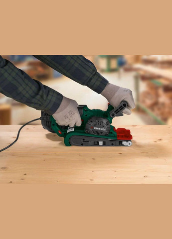 Стрічкова шліфувальна машина PBSD 900 A1 900 Вт Німеччина Parkside (266904753)