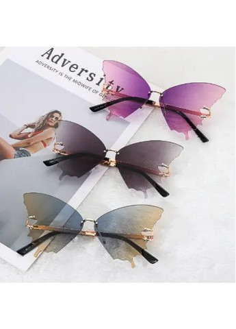 Очки солнцезащитные бабочка, крылья No Brand (295550368)