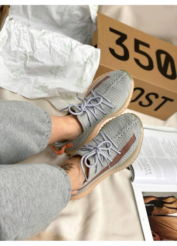 КРОСІВКИ ЖІНОЧІ ADIDAS YEEZY BOOST 350 V2 TRUE FORM АДІДАС ІЗІ БУСТ No Brand сірі демісезони (367176769)