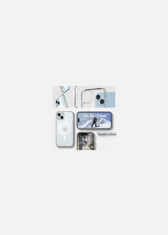 Чехол для мобильного телефона (ACS06802) Spigen apple iphone 15 ultra hybrid magfit white (275099446)