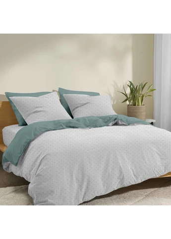 Пододеяльник евро 200х220 ASH GREY DOTS (4822052378229) Cosas (391067974)