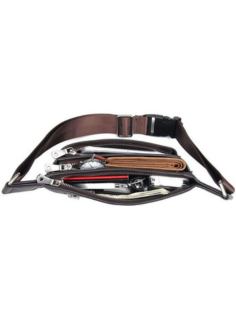 Напоєсна сумка коричнева з натуральної телячої шкіри 3016Q John McDee (298683804)