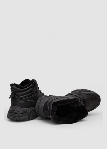 Кроссовки женские зимние на меху Ager 248RDM10 чёрные демисезоны (339597189)