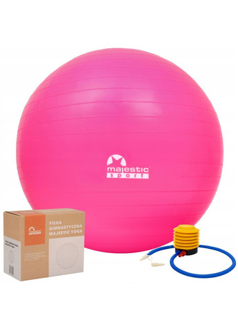 М'яч для фітнесу (фітбол) 75 см AntiBurst Majestic Sport gvp5028/p (275095932)