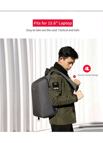 Рюкзак T-B3361 15.6" Grey Tigernu (371363188)