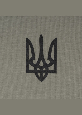 Футболка с рисунком Трезубец Logo Foliage Green P1G (315823228)