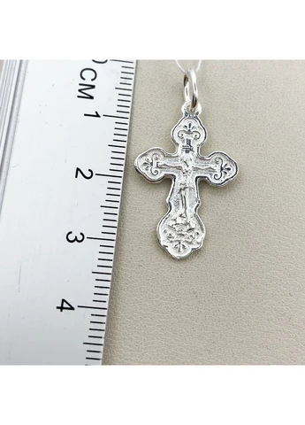Православний хрест срібний 1,44 г No Brand (382675451)