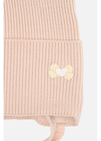 Шапка для девочки цвет бежевый ЦБ-00286607 Kraft (365588746)