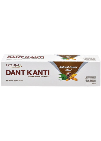 Зубная паста "Естественная сила" Dant Kanti Natural Power Toothpaste 150g (1204836-138306) Patanjali (368616548)
